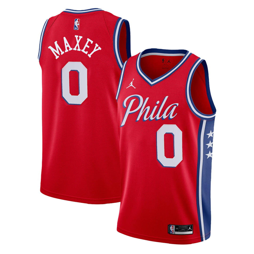 Tyrese Maxey #0 Philadelphia 76ers Icon Edition | Gogoalshop