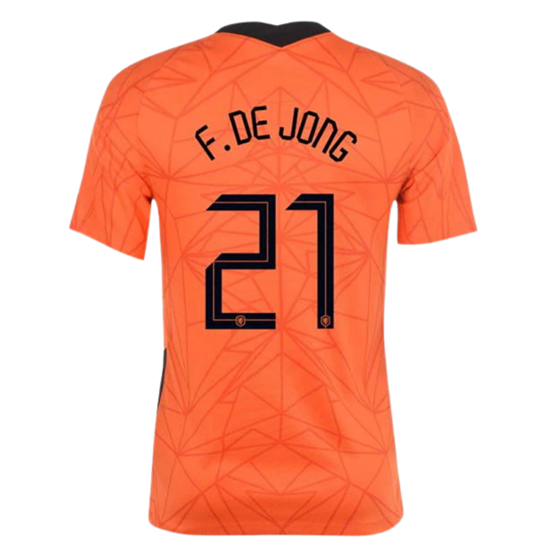 frenkie de jong netherlands jersey