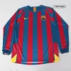 Vintage Soccer Jersey Barcelona Home Long Sleeve 2005/06 - gogoalshop