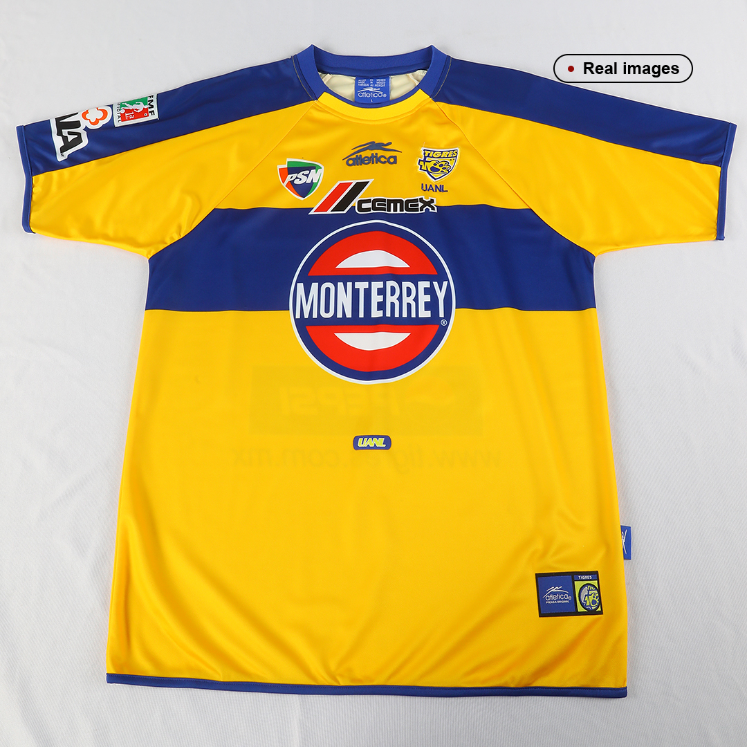 Retro 01/02 Tigres UANL Home Jersey - Kitsociety