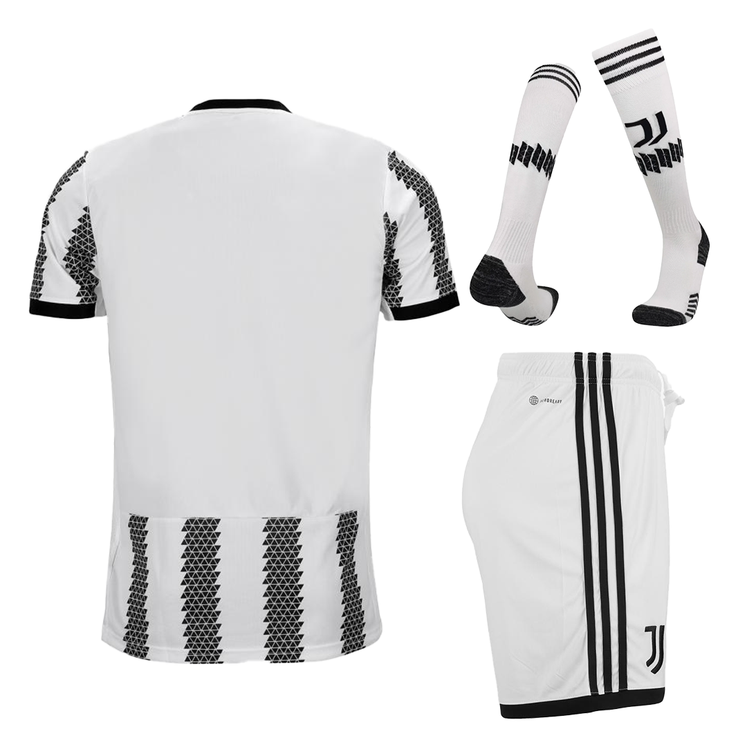 Adidas Fagioli Juventus Home Jersey w/ Serie A Patch 23/24 (Black/White) Size S