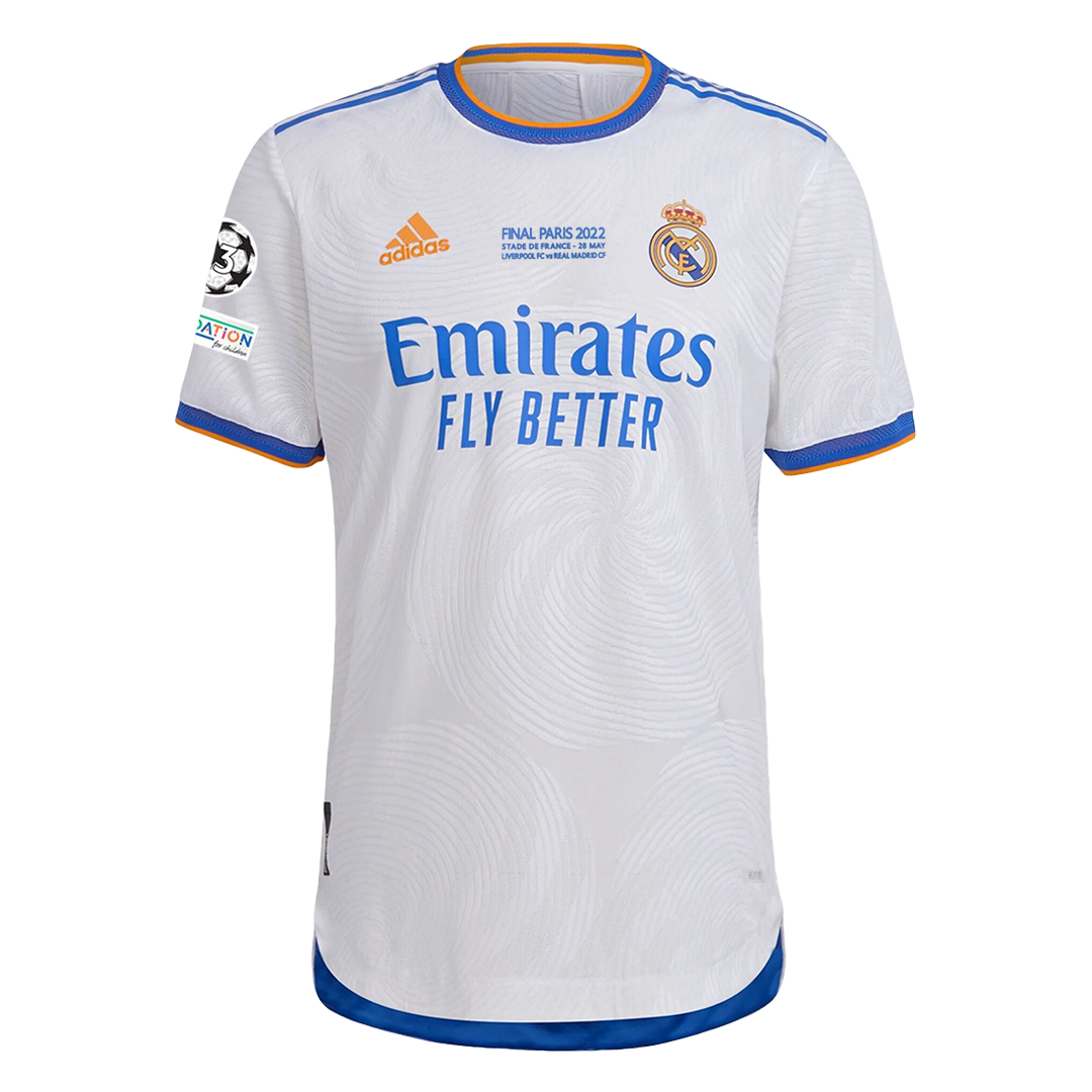 2021/22 Real Madrid Authentic Away Jersey #20 Vini Jr. 2XL UCL
