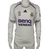 Vintage Soccer Jersey Real Madrid Home Long Sleeve 2006/07 - gogoalshop