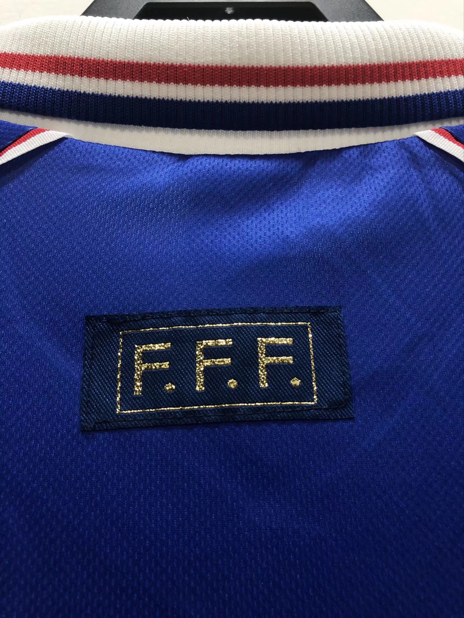 1998 France Home Jersey - Retro – Indiansoccermart