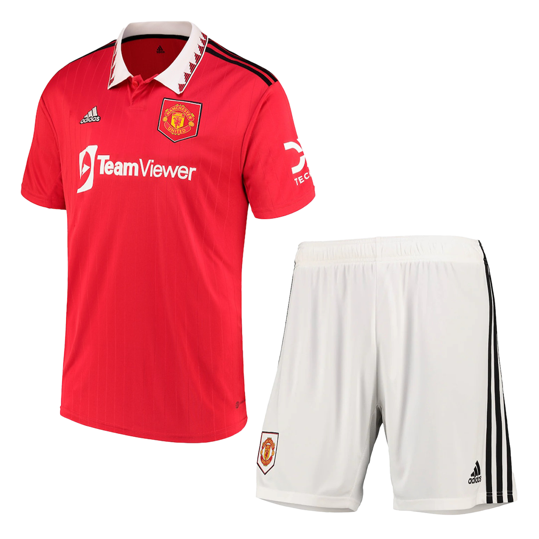 Manchester United Home Kit 2022/23 By Adidas | Gogoalshop