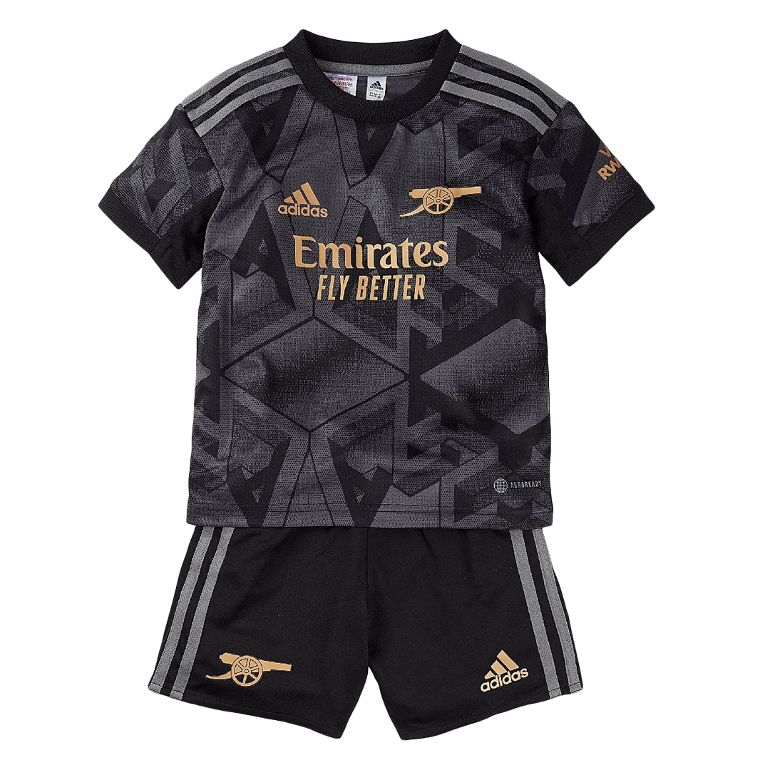 Arsenal Away Kids Jerseys Kit 2022 23 Gogoalshop