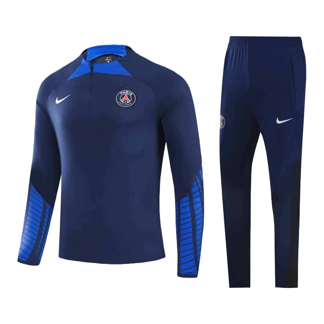 PSG 1/4 Zip Tracksuit 2022/23 Navy | Gogoalshop