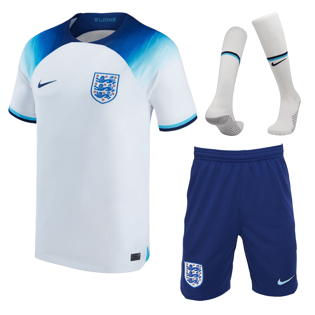 England Home World Cup Jerseys Full Kit 2022