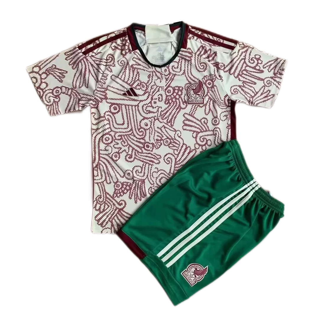 Mexico Away Kit 2022/23 By Adidas Kids | Gogoalshop