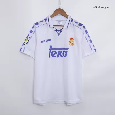 Retro Real Madrid Home Jersey 1996/97 By Kelme - gogoalshop