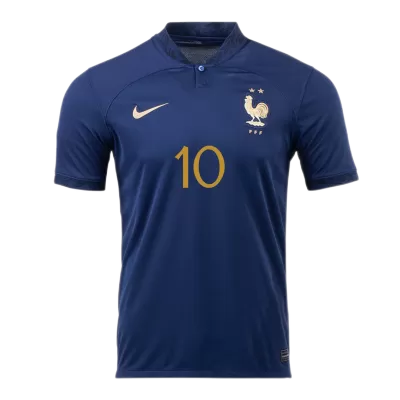 MBAPPE #10 France Home Jersey Shirt World Cup 2022 - gogoalshop