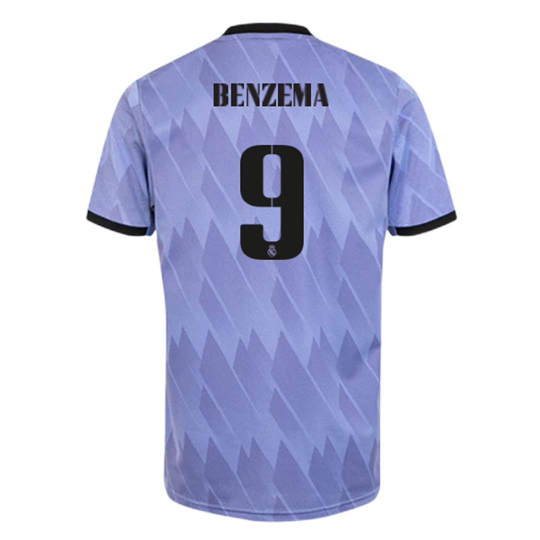 Real Madrid Titular 2022/23 – Benzema #9 – Camisetas de Fútbol