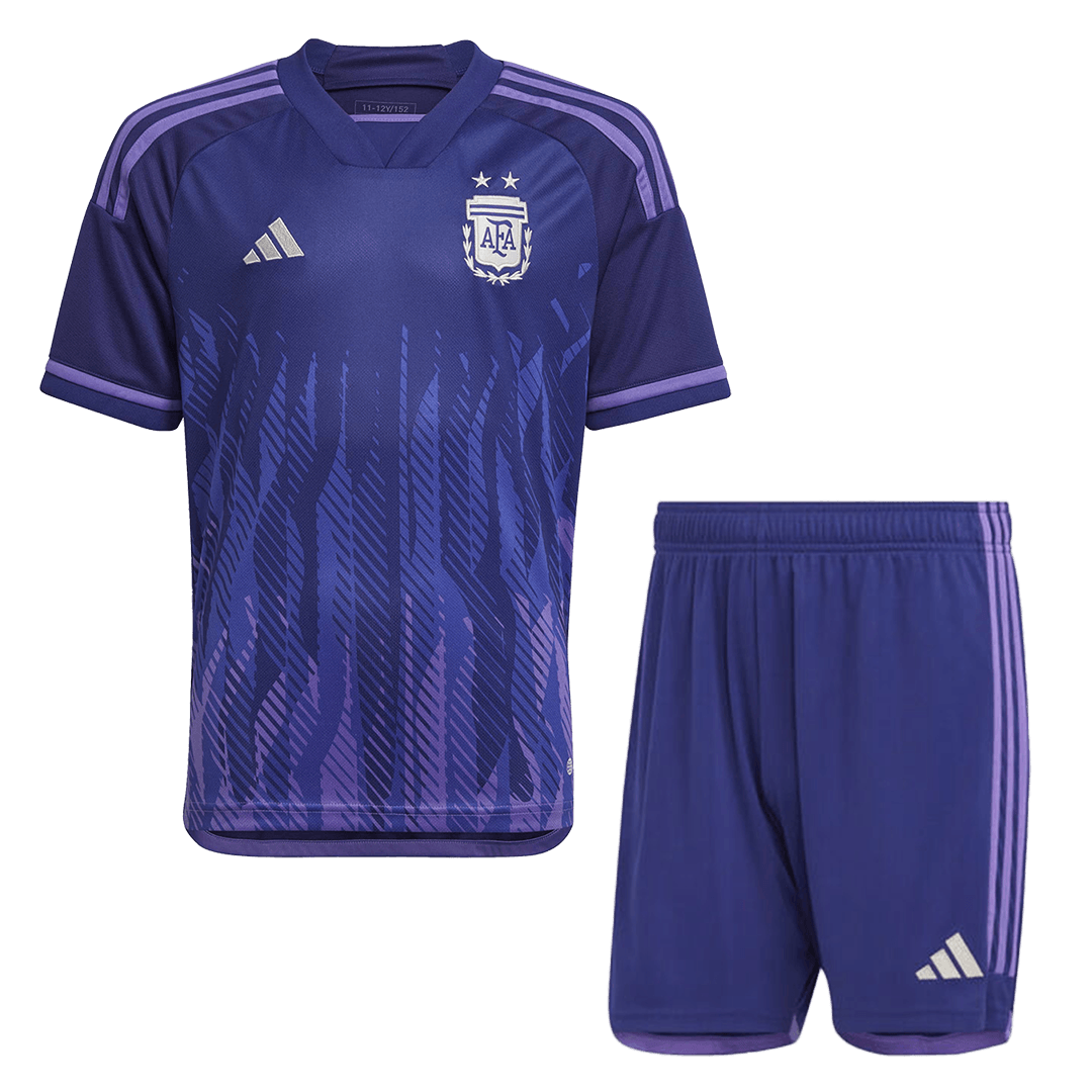 Argentina away kit on sale kids