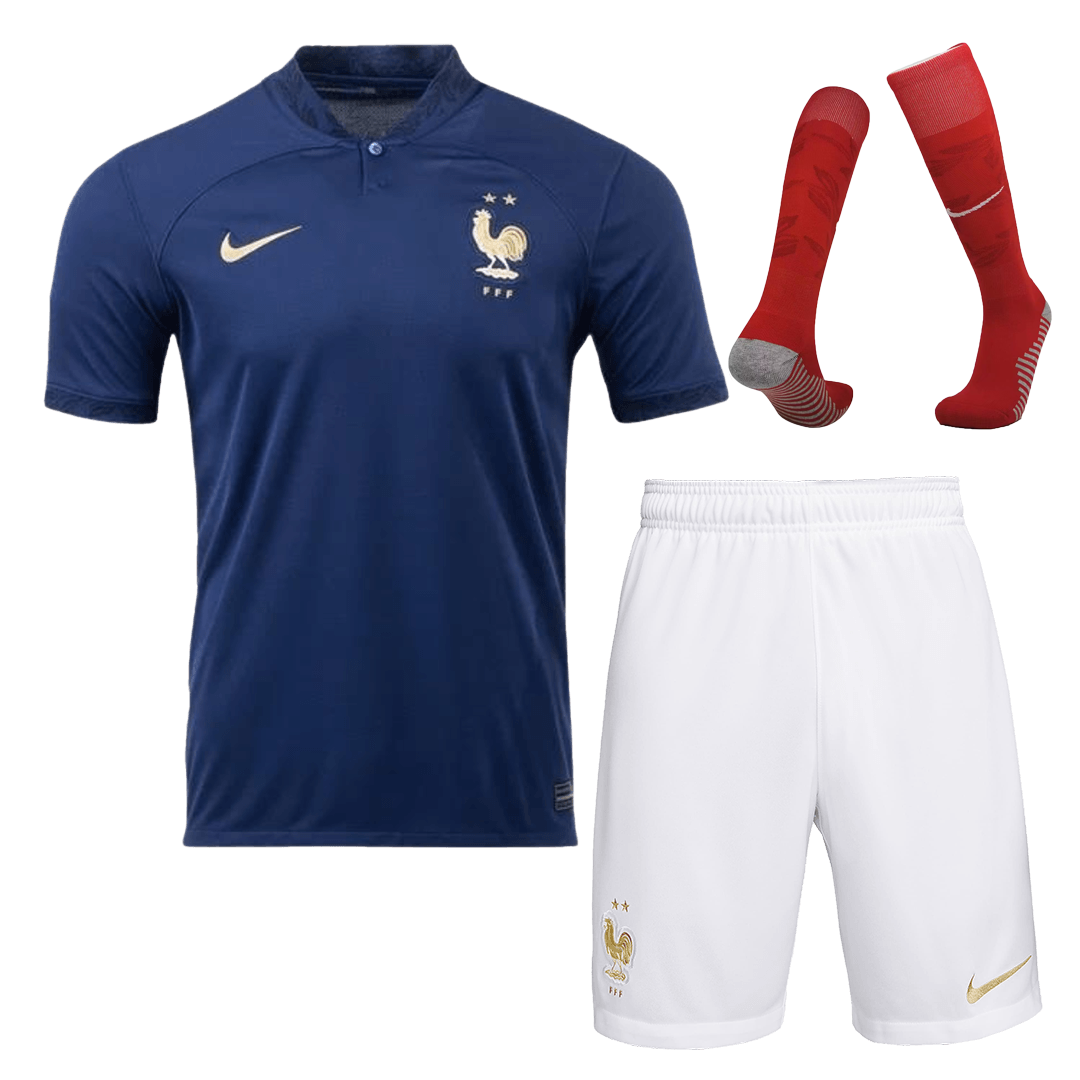 Full World Home | Cup France 2022 Jerseys Gogoalshop Kit