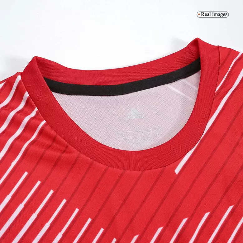 Japan National Team adidas 2022 Pre-Match Top - Red