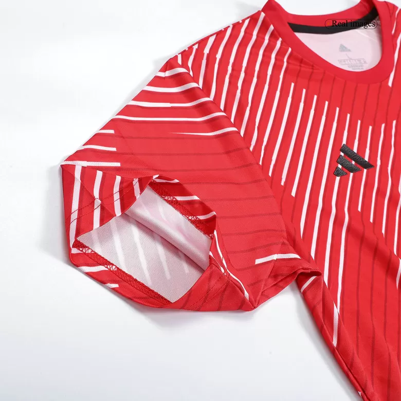 Japan National Team adidas 2022 Pre-Match Top - Red