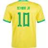 NEYMAR JR #10 Brazil Home Jersey World Cup 2022 - gogoalshop