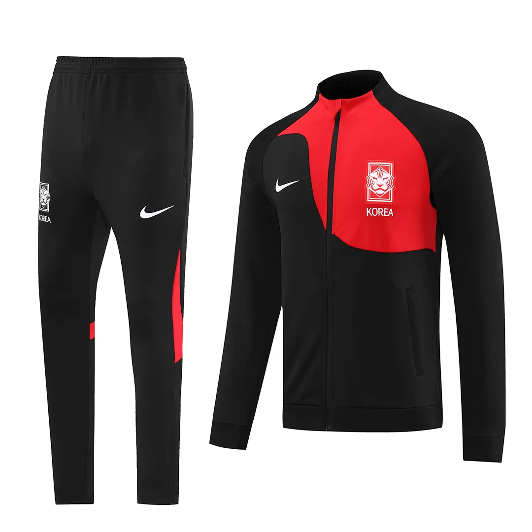 South Korea Jacket Tracksuit 2022 Black&Red | Gogoalshop