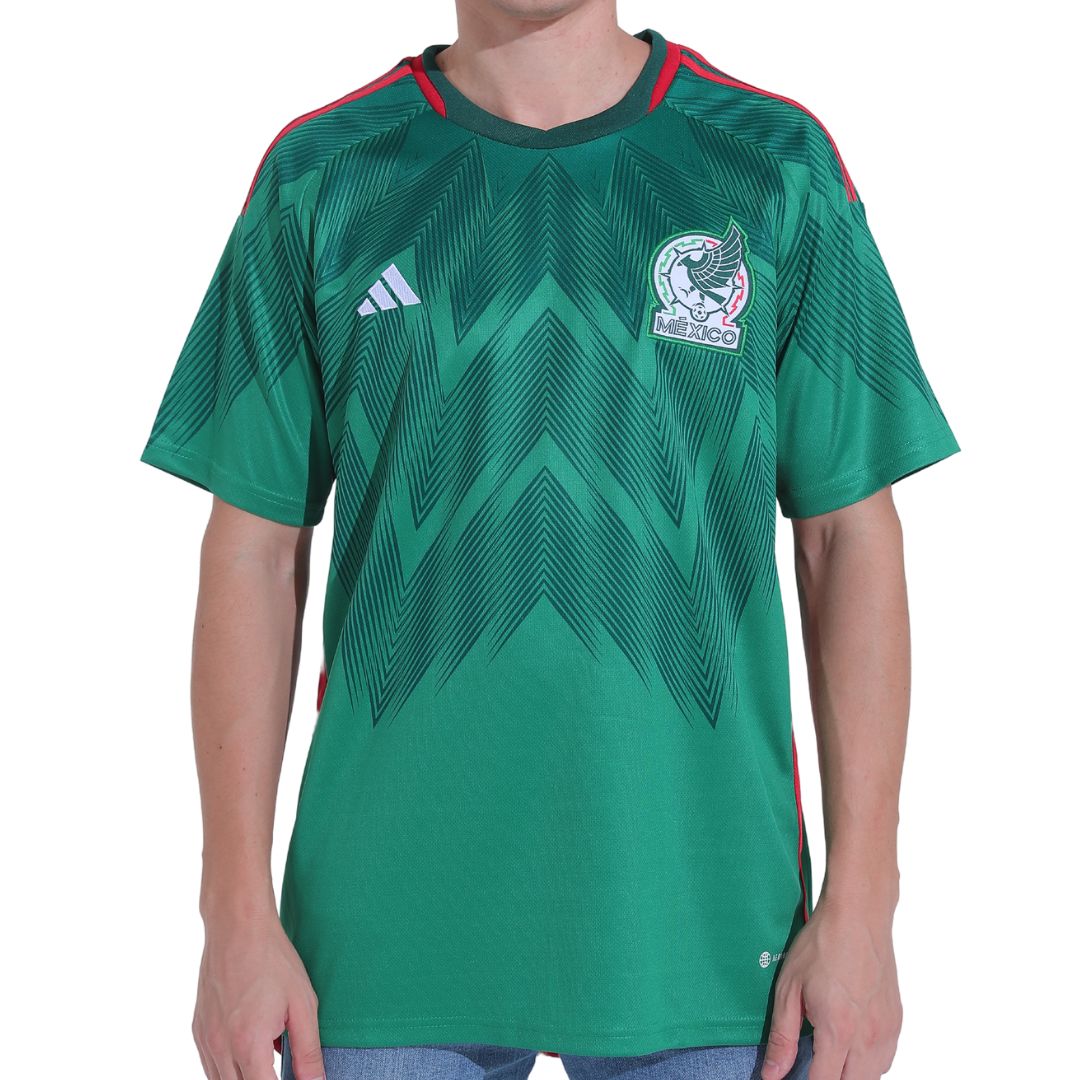 : E. Alvarez #4 Mexico Home Men's World Cup Soccer