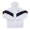 Liverpool Hoodie Windbreaker Jacket 2022/23 - White - gogoalshop