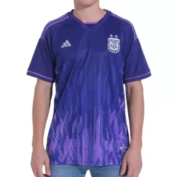 Argentina 3 Stars Jersey Away Kit(Jersey+Shorts) Replica World Cup 2022