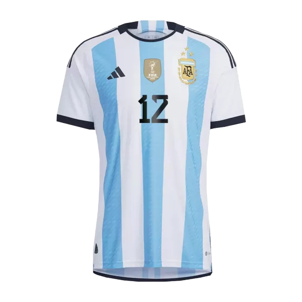 Argentina Superliga  2022/23 Argentina Home Jersey 3 stars Julian