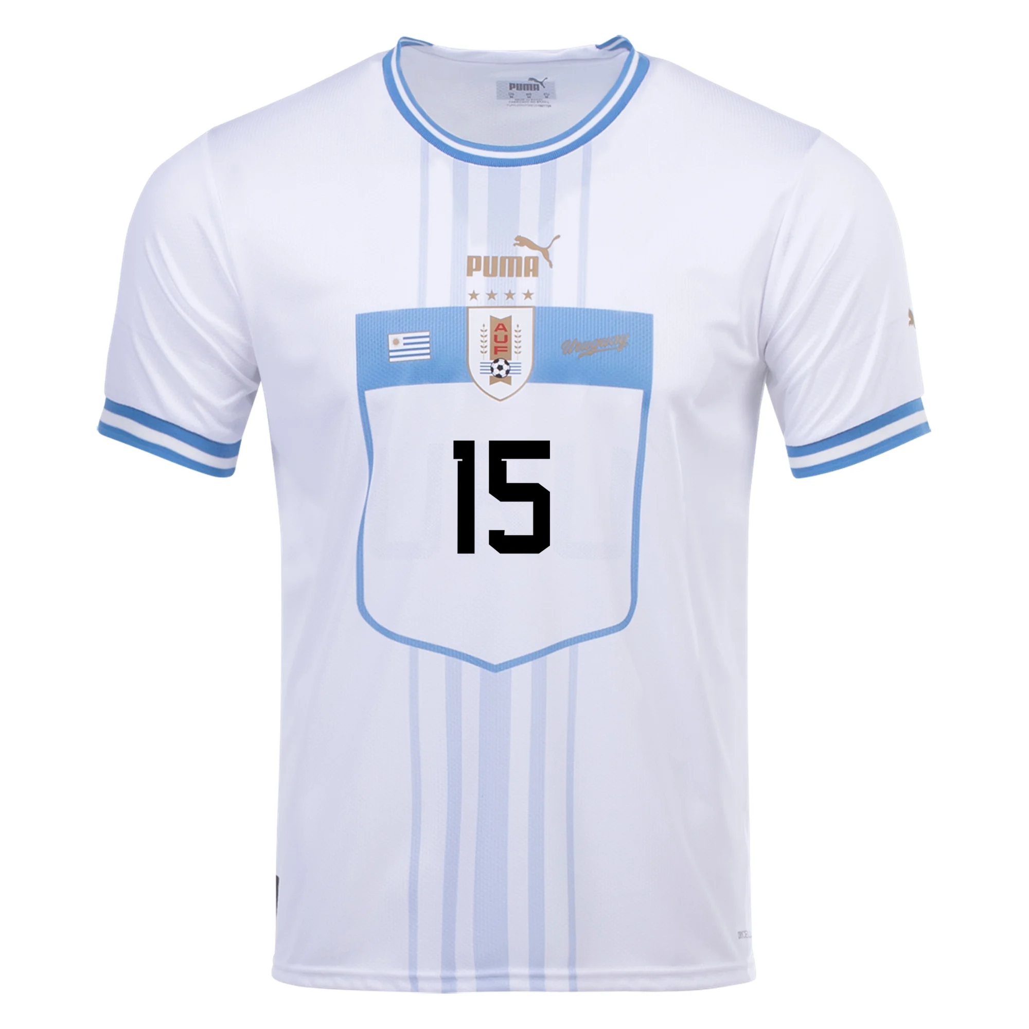 Uruguay's World Cup legends' jerseys