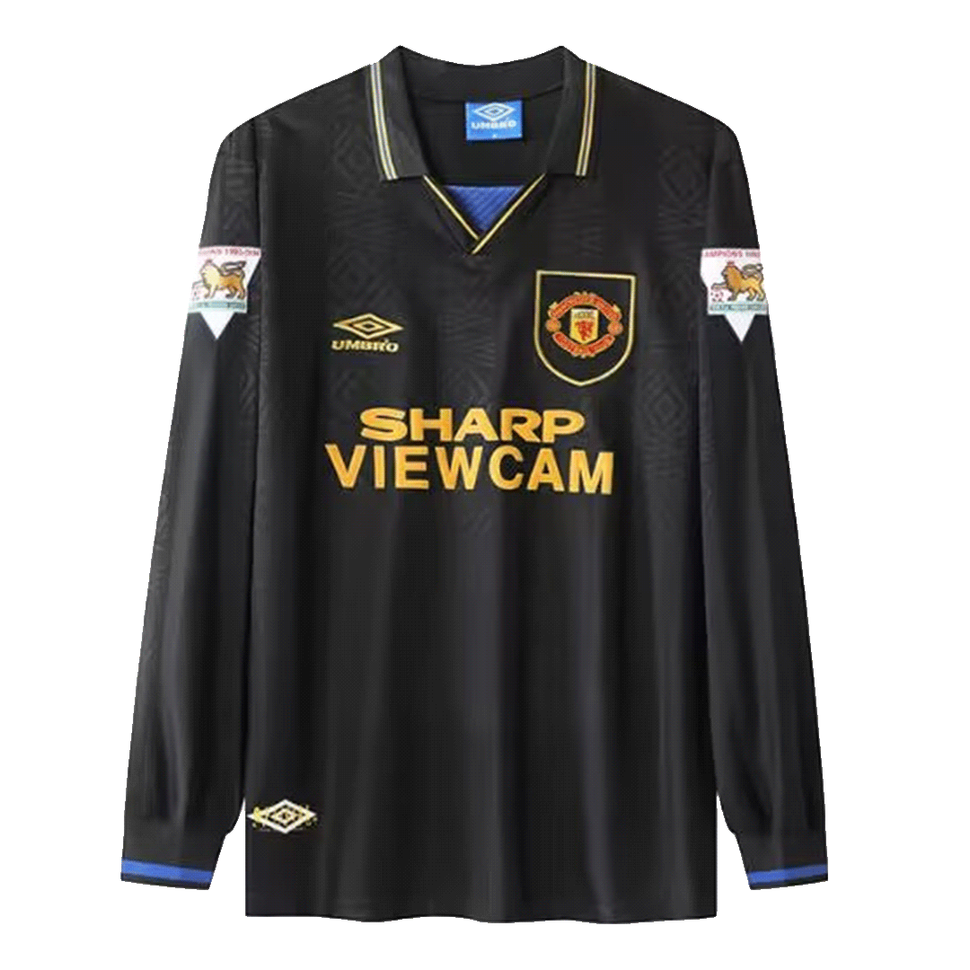 Manchester United 2006/07 Retro Long Sleeve Home Jersey