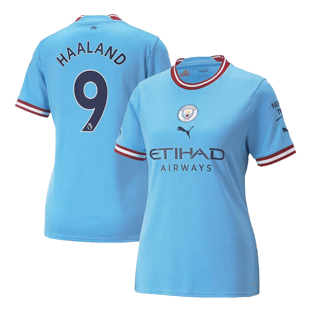 HAALAND #9 Manchester City Home Jersey 2022/23 Women | Gogoalshop