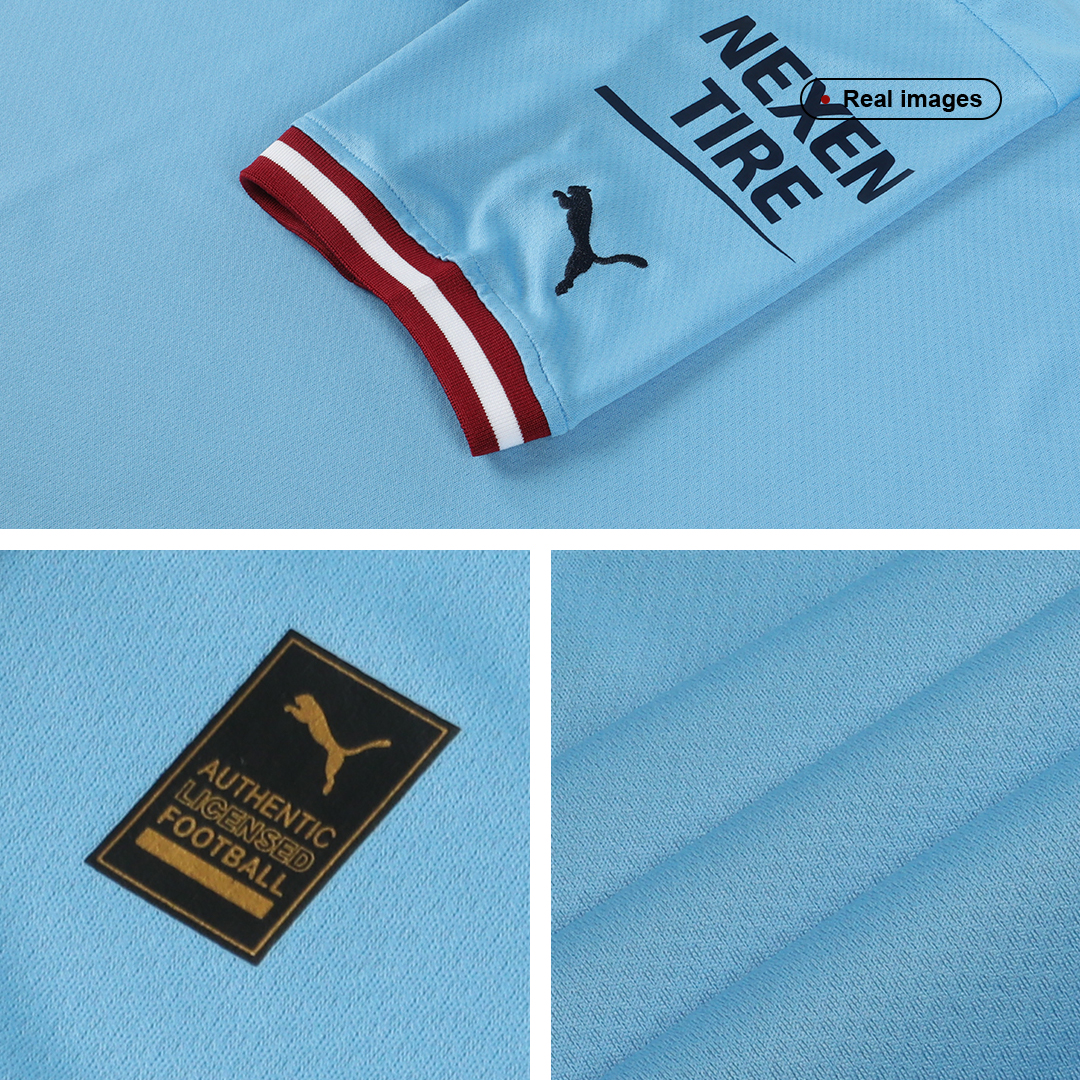 Manchester City Jersey Custom HAALAND #9 Soccer Jersey Home 2022/23