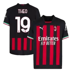 AC Milan Home Long Sleeve Soccer Jersey 2022/23