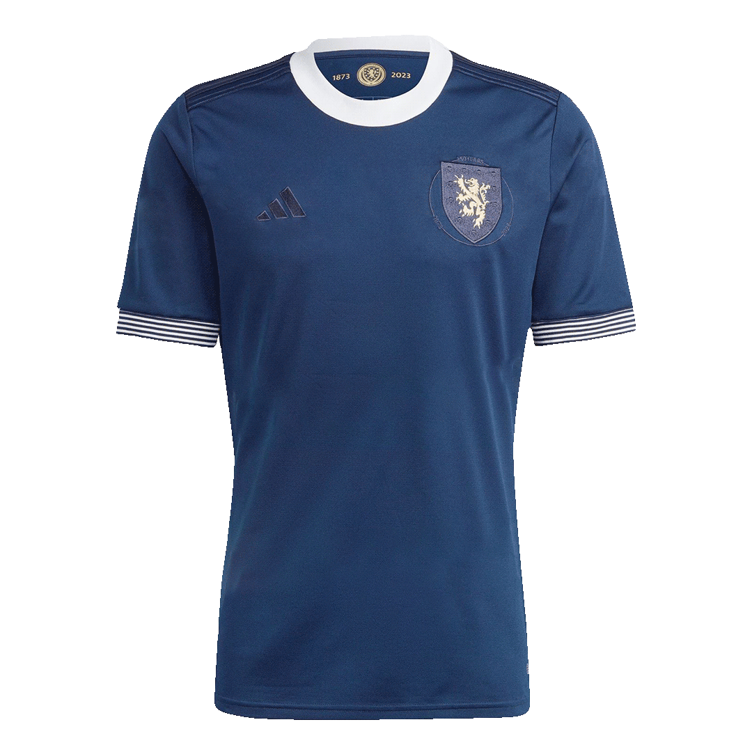 2023 Scotland 150Th Years Anniversary Blue Fans Soccer Jersey