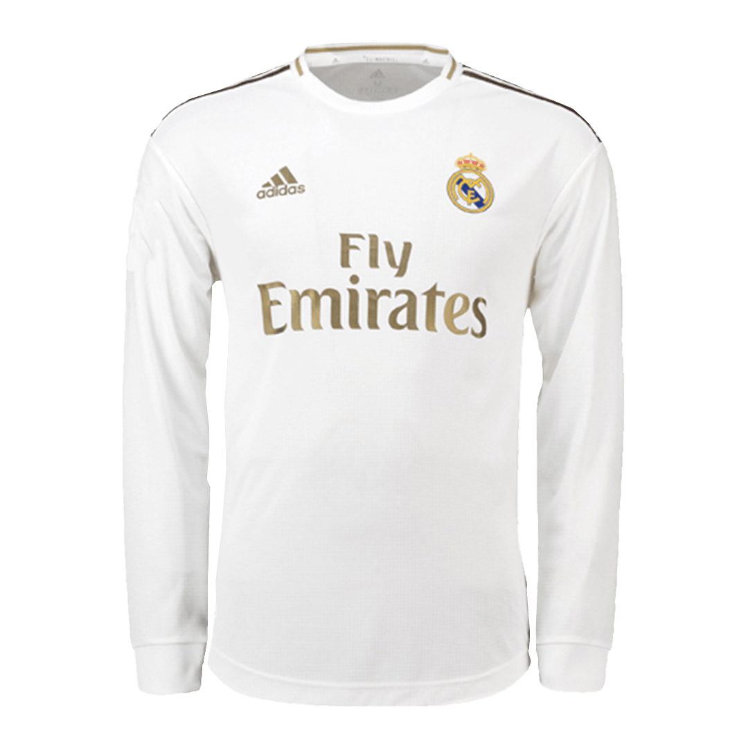 Real madrid jersey hot sale long sleeve 2019