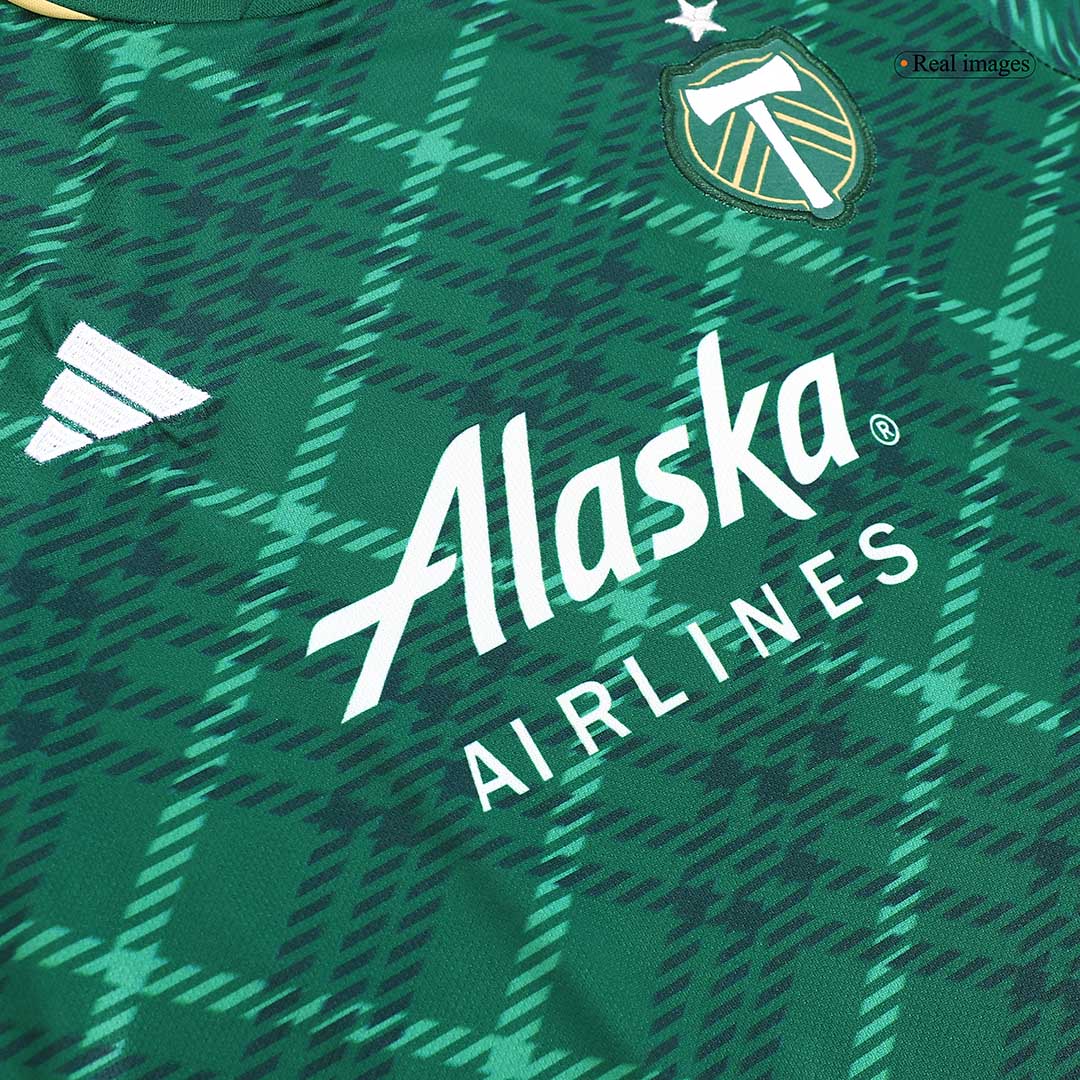 adidas Portland Timbers 23/24 Home Authentic Jersey - Green