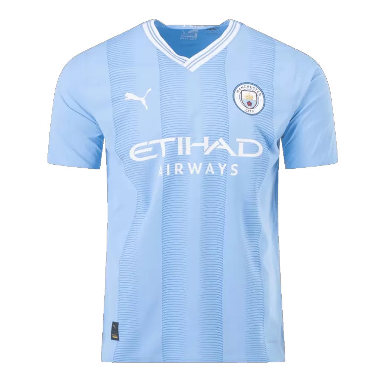 Customized Manchester City Home Authentic Jersey 2023/24