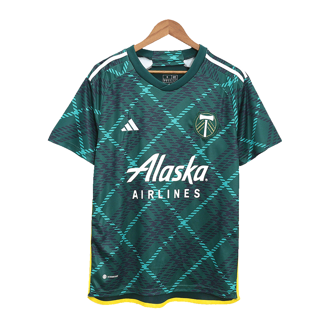 Men's Replica Adidas Portland Timbers Home Jersey 2023 - Size S