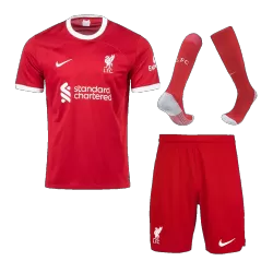 2023/24 Kids Nike Alisson Becker Liverpool Home Jersey