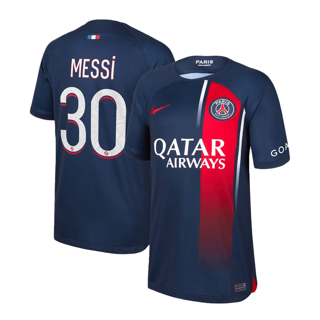 Lionel Messi #30 PSG Home Jersey Men Size XL New Free Shipping