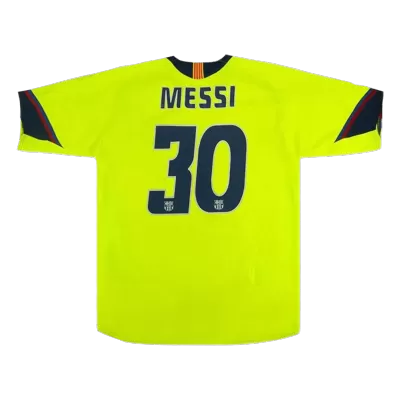 Vintage Soccer Jersey MESSI #30 Barcelona Away 2005/06 - gogoalshop