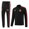 Manchester United Tracksuit 2023/24 Black - gogoalshop