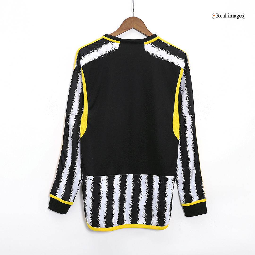 Juventus home long outlet sleeve