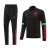 Manchester United Tracksuit 2023/24 Black - gogoalshop