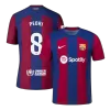 PEDRI #8 Barcelona Home Authentic Jersey 2023/24 - gogoalshop