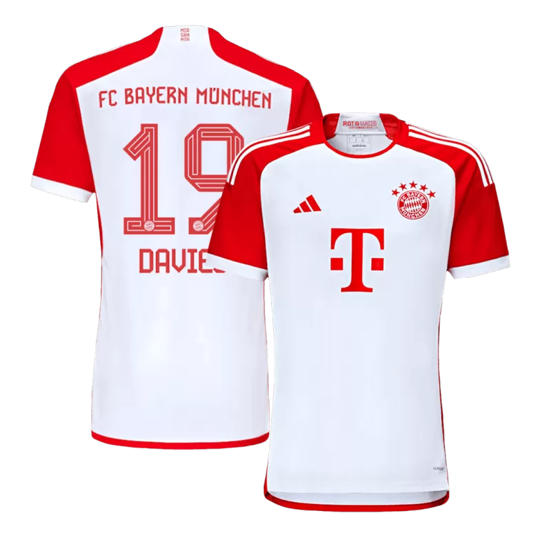 2023-2024 Bayern Munich Training Shirt (White) (DAVIES 19)