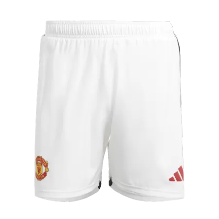 Manchester United Home Authentic Soccer Shorts 2023/24 - gogoalshop