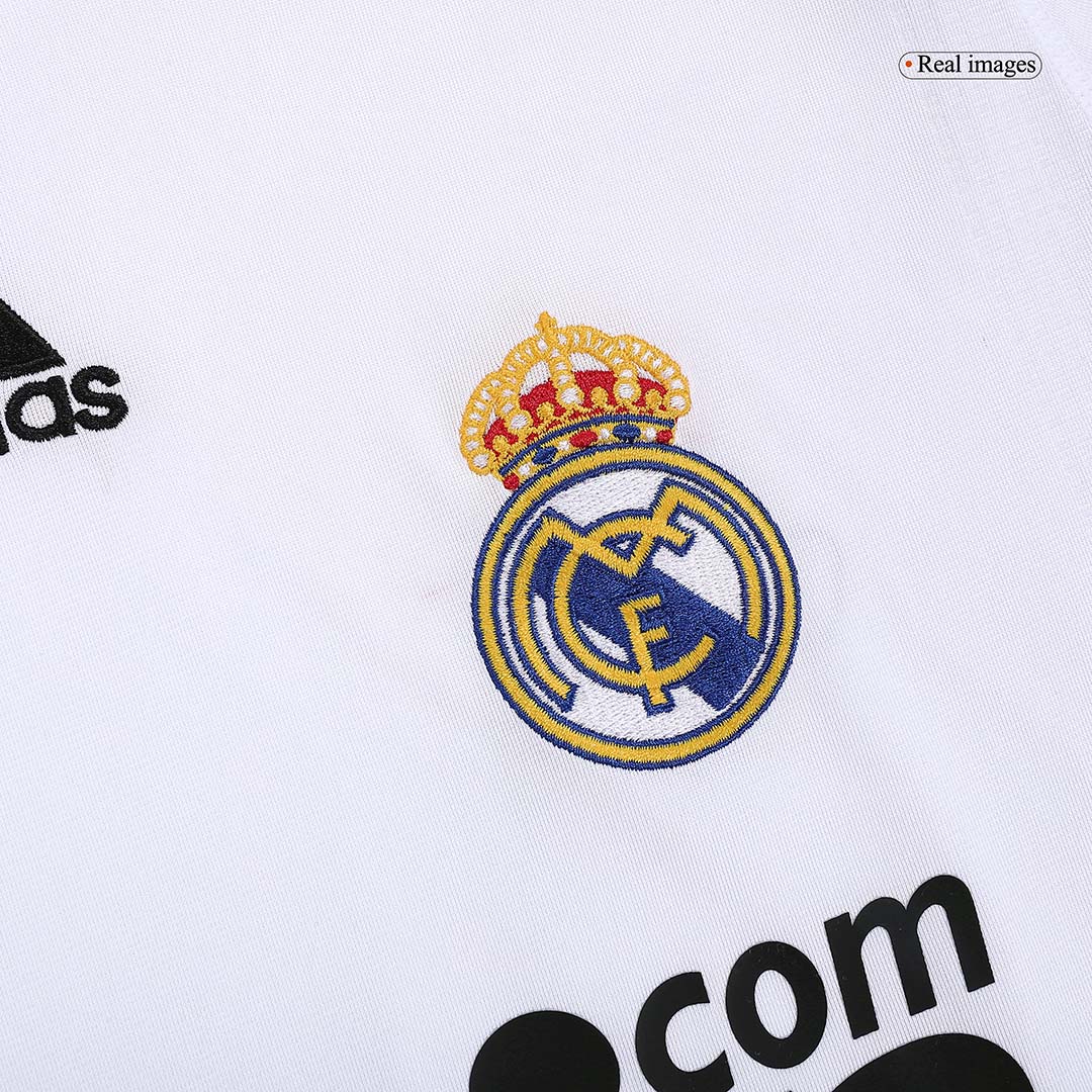 Real Madrid Retro Home Long Sleeve Jersey 2009/10