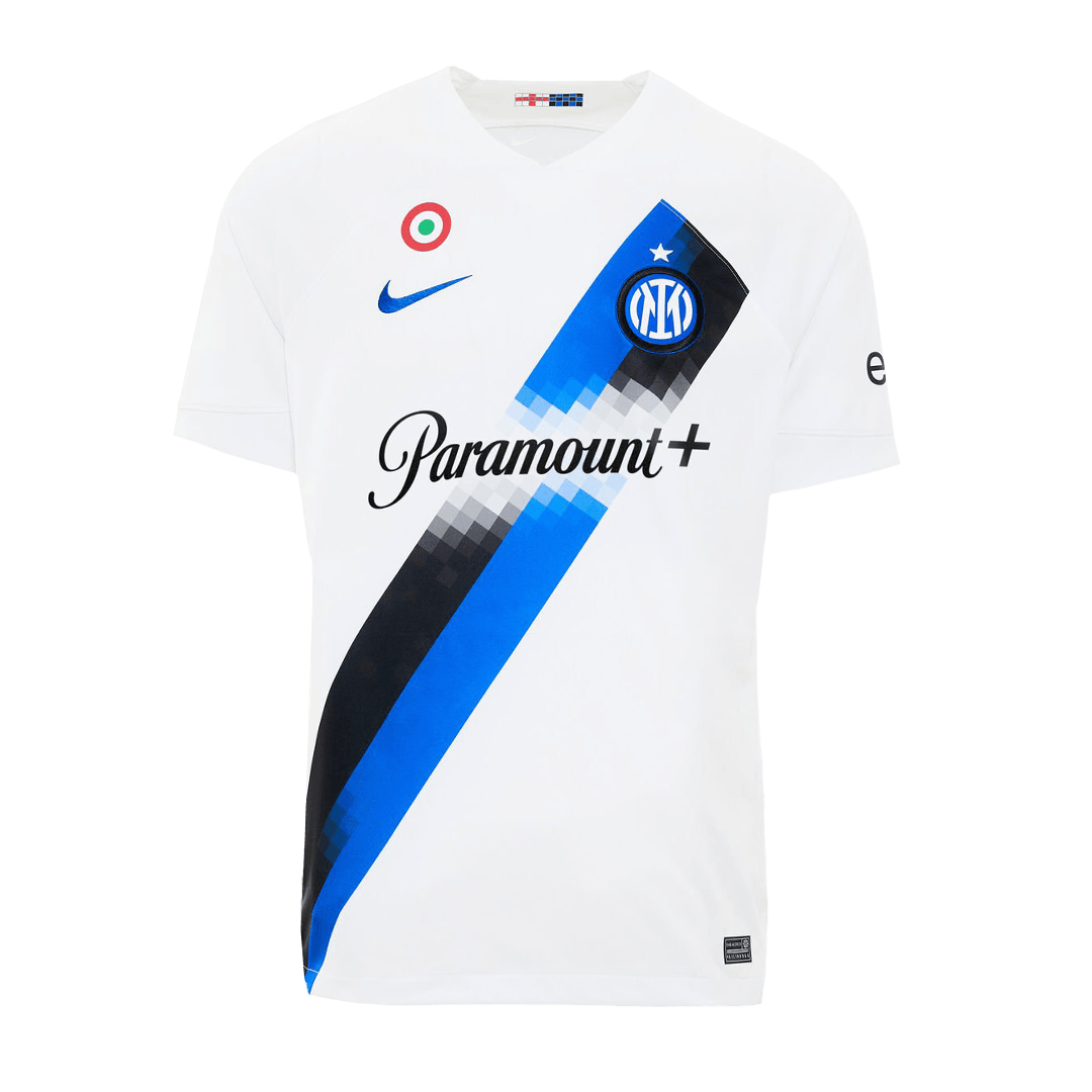 Nike Inter Milan 2023/24 Away Shirt Junior in Bianco