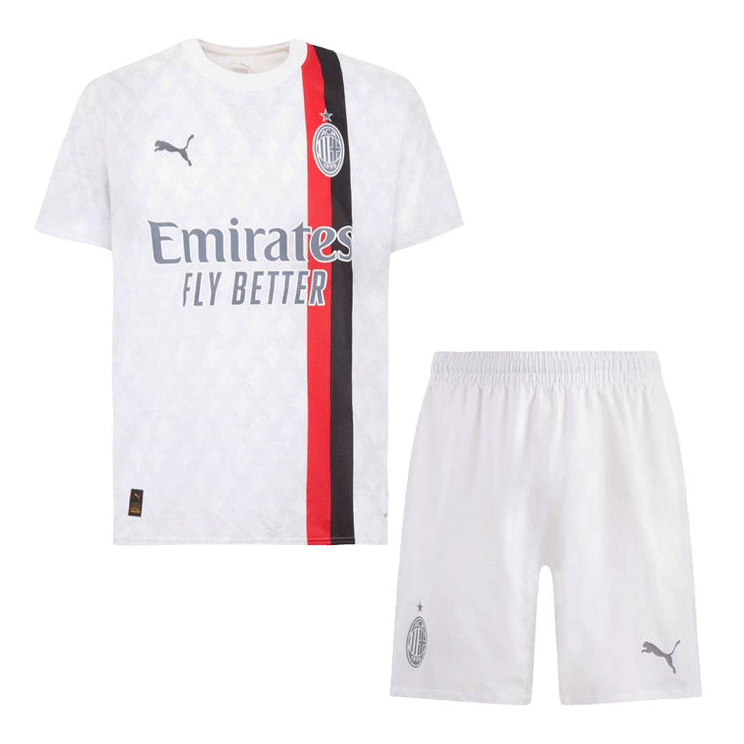 2022/23 Ac Milan Soccer Away THEO 19 White Replica Jersey