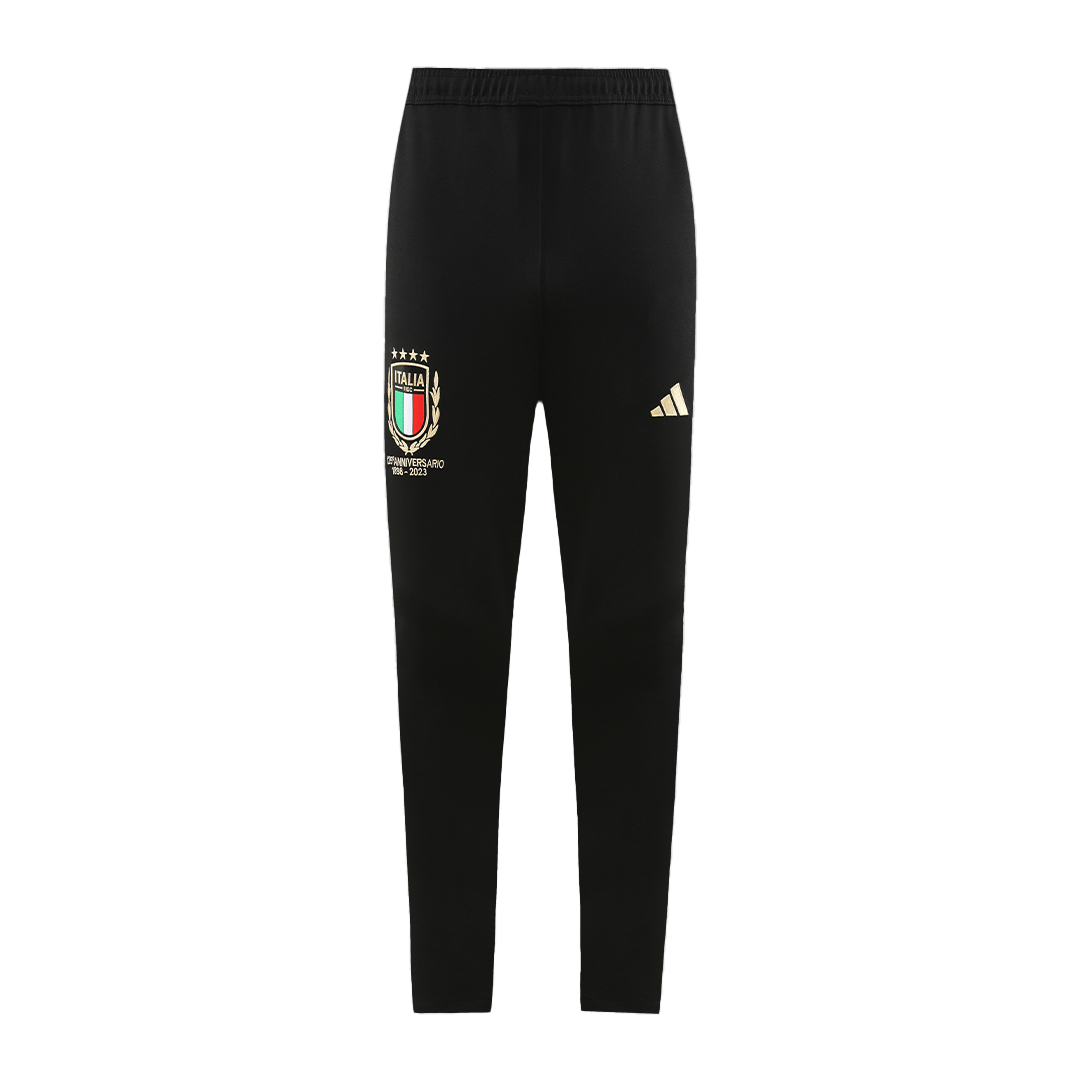 Italy 125th Anniversary Soccer Pants 2023 Black | Gogoalshop