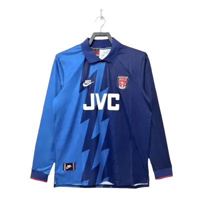 Vintage Soccer Jersey Arsenal Away Long Sleeve 1995/96 - gogoalshop